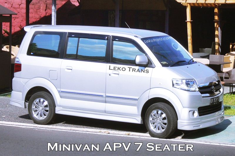 Minivan APV 7 Seater Rental Bali